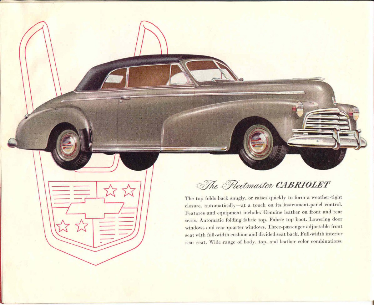 1946 Chevrolet Brochure Page 6